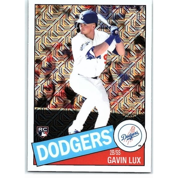 2020 TOPPS UPDATE SILVER PACKS REFRACTORS #CPC-23 GAVIN LUX RC LOS ANGELES DODGERS