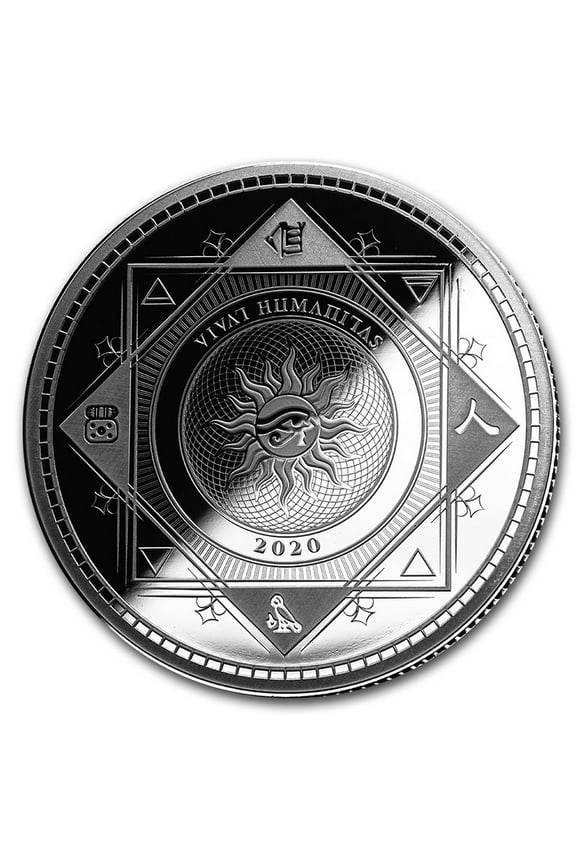 2020 Tokelau 1 oz Silver $5 Vivat Humanitas (Prooflike)