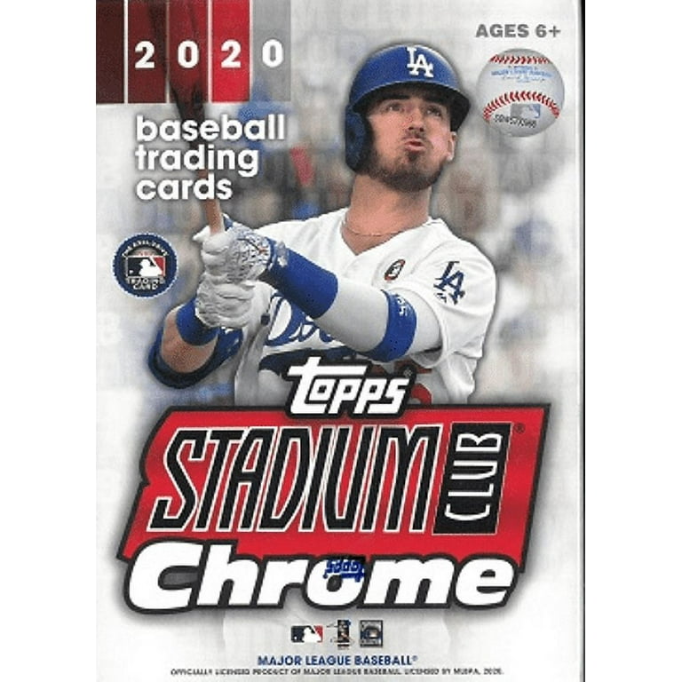 2020 Topp Stadium Club Chrome MLB Baseball Trading Cards Blaster Box- 4  Exclusive Base Parallels | 28 Cards