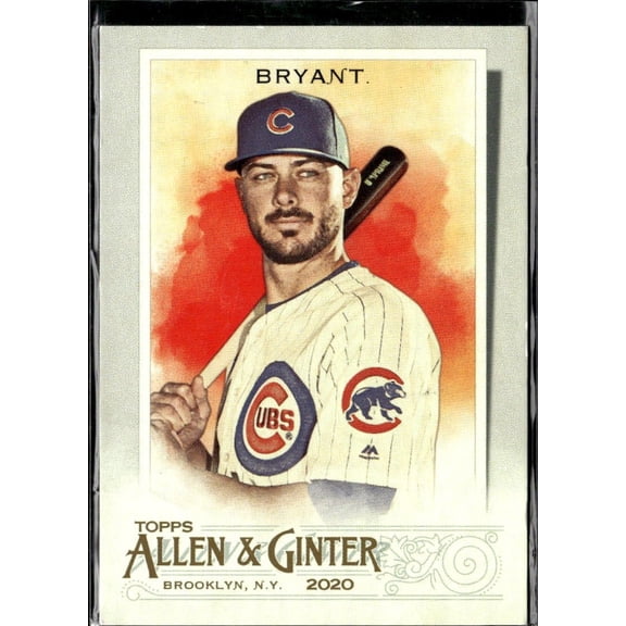 2020 Topps Allen & Ginter Kris Bryant #15 Chicago Cubs MLB Baseball Trading Card
