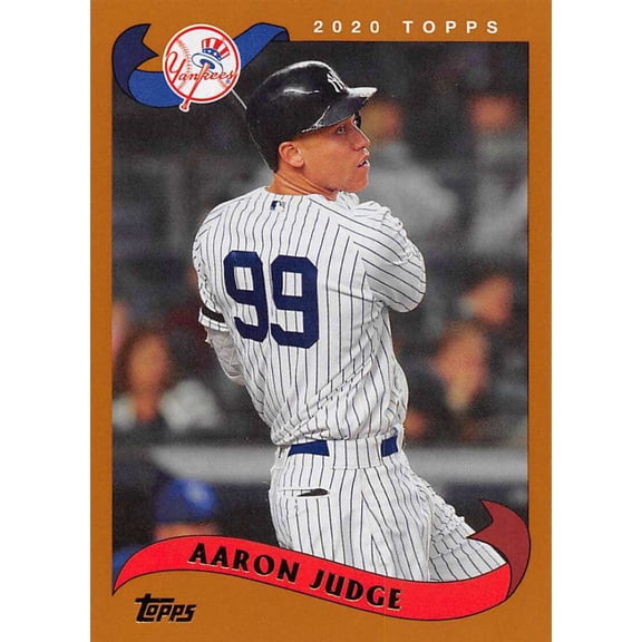 2020 Topps Archives #293 Aaron Judge New York Yankees MLB Baseball Trading Card