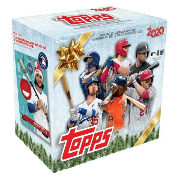2020 Topps Exclusive Holiday Mega Baseball Card Box