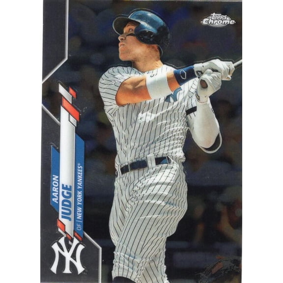 2020 Topps Chrome #50 Aaron Judge New York Yankees MLB Baseball Trading Card