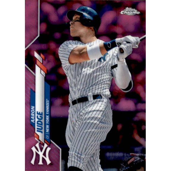 2020 Topps Chrome Pink Refractor #50 Aaron Judge New York Yankees MLB Baseball Trading Card