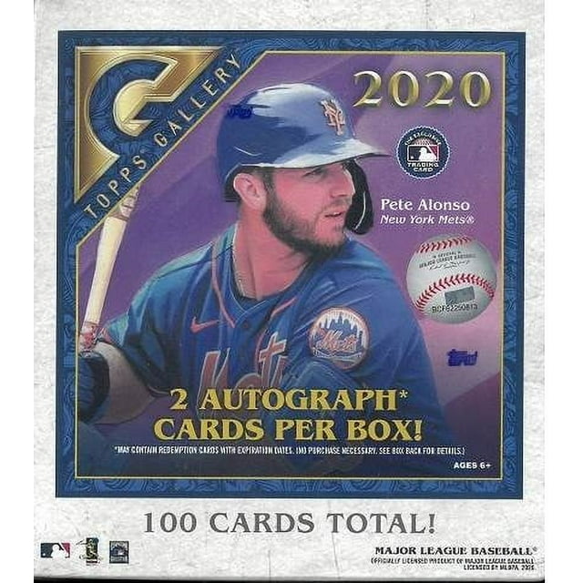 2020 Topps Gallery MLB Baseball Trading Cards Monster Box- 2 Autographs Per Box