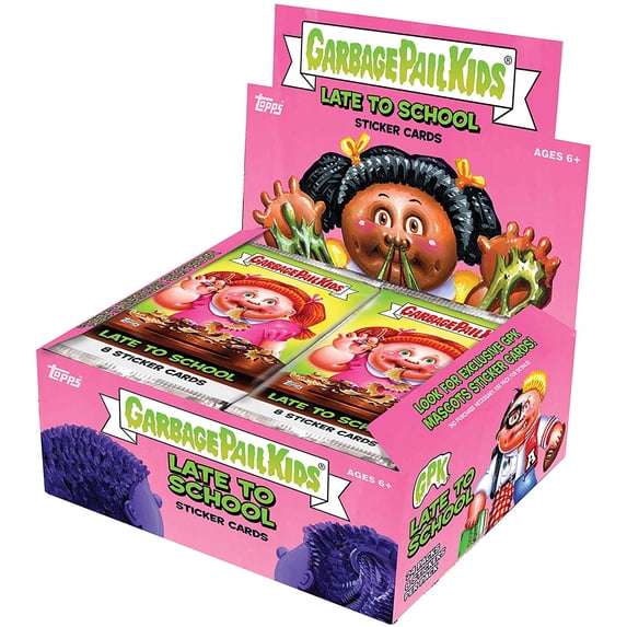 Collectible 2020 Topps Garbage Pail Kids Series 1: Late to School Display Box