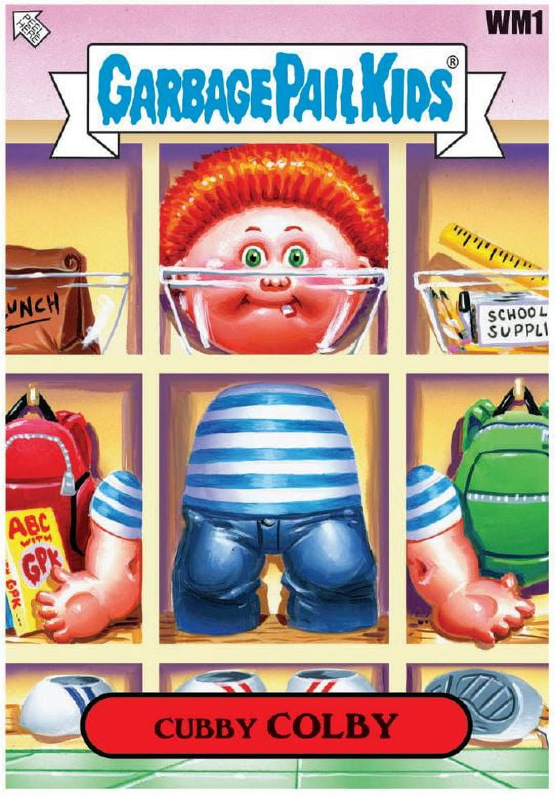 2020 Topps Garbage Pail Kids Value Box- Late the School | Special Cubby Colby Promo Card included | Walmart Exclusive | Over 40 cards