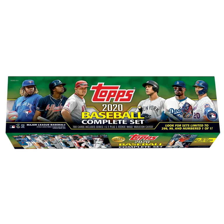 2020 Topps MLB Baseball Trading Cards Complete Set Retail Special Edition