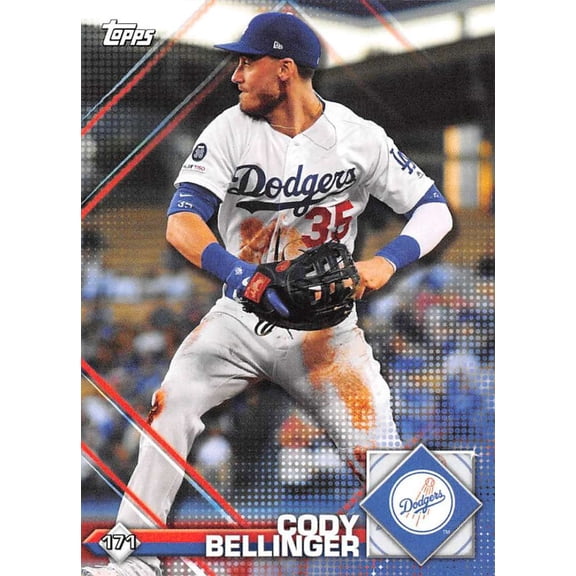 2020 Topps MLB Sticker Baseball #171 Cody Bellinger Los Angeles Dodgers Sticker Back #79 Shohei Ohtani Los Angeles Angel MLB Baseball Peelable Sticker