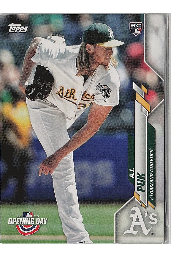 2020 Topps Opening Day A.J. Puk #168 RC