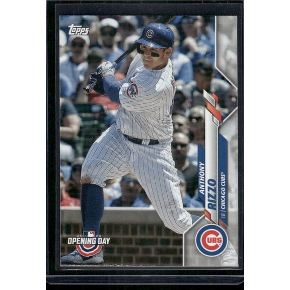 2020 Topps Opening Day Anthony Rizzo Chicago Cubs #22 Baseball Card