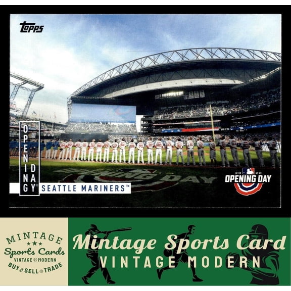2020 Topps Opening Day Seattle Mariners #OD-11 Opening Day
