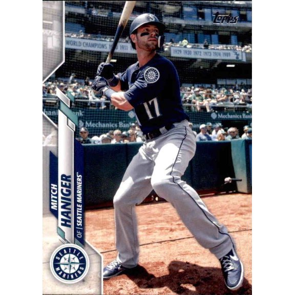 2020 Topps Series 1 Base #45 Mitch Haniger Seattle Mariners Baseball Card Seattle Mariners MLB Baseball Trading Card