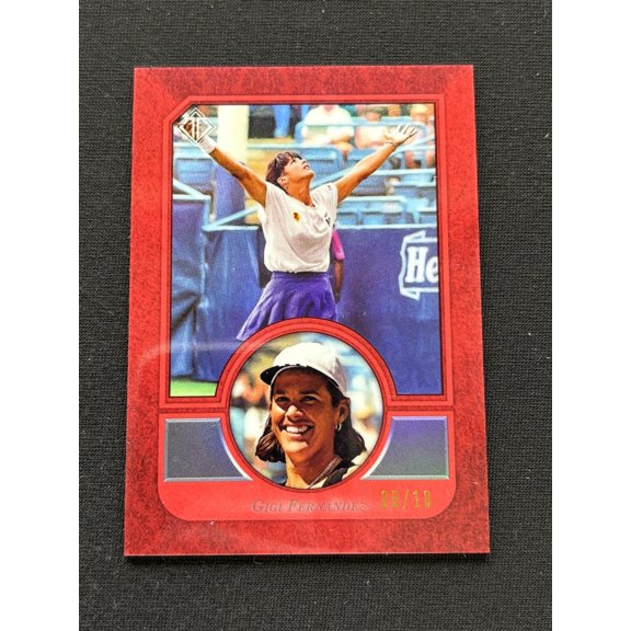2020 Topps Transcendent Gigi Fernandez #44 Red Refractor