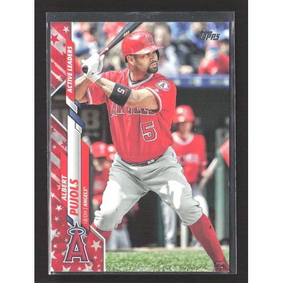 2020 Topps Update Series Independence Day Albert Pujols #U-142 39/76 Baseball Card