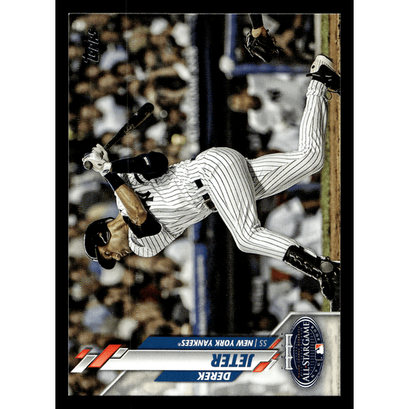 2020 Topps Update Series Derek Jeter U-257 New York Yankees MLB Trading Card