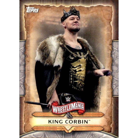 2020 Topps WWE Road To Wrestlemania Roster #WM-7 King Corbin Trading Card