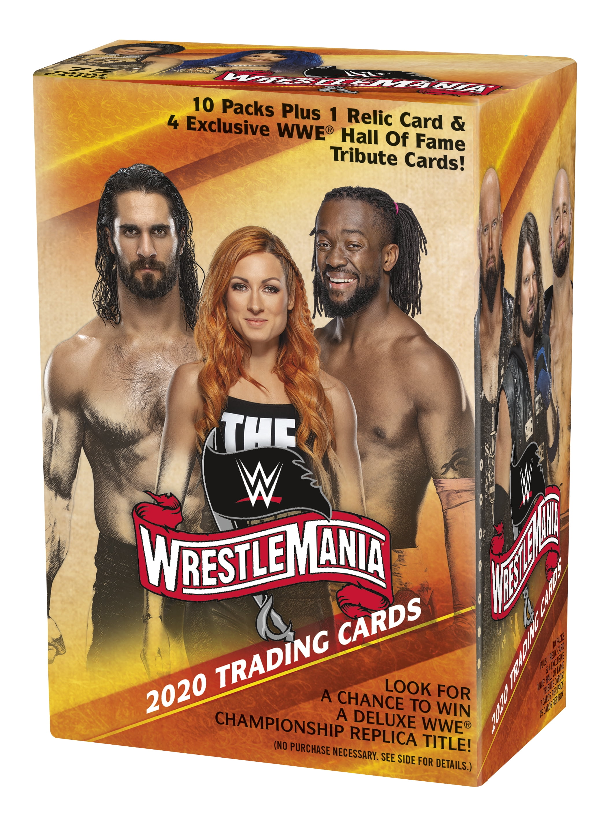 2020 Topps WWE Road to Wrestlemania Trading Cards Blaster Box Find the