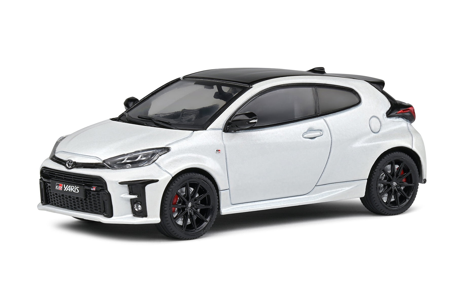 2020 Toyota Yaris GR 1.6l Turbo, Plain White - Solido S4311101 - 1/43 Scale Diecast Model Car