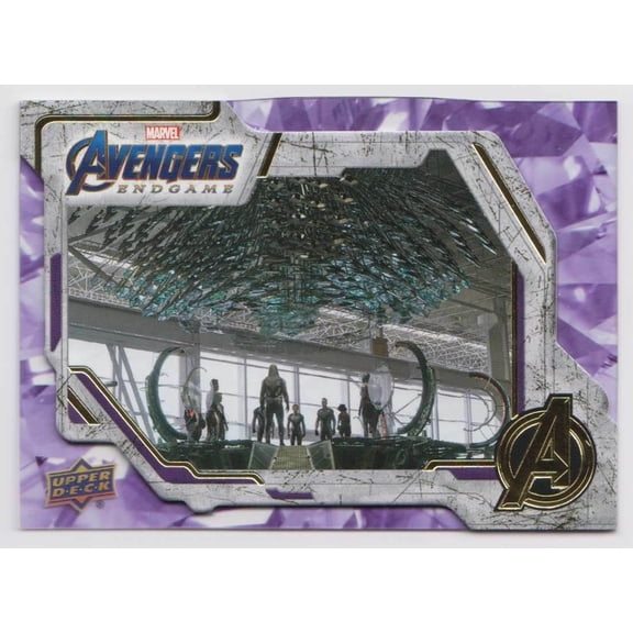 2020 Upper Deck Avengers Endgame Captain Marvel Base Tier 1 Purple #26 Near Mint Trading Card