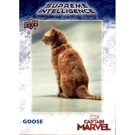 2020 Upper Deck Avengers Endgame Captain Marvel Supreme Intelligence SI-10 Goose