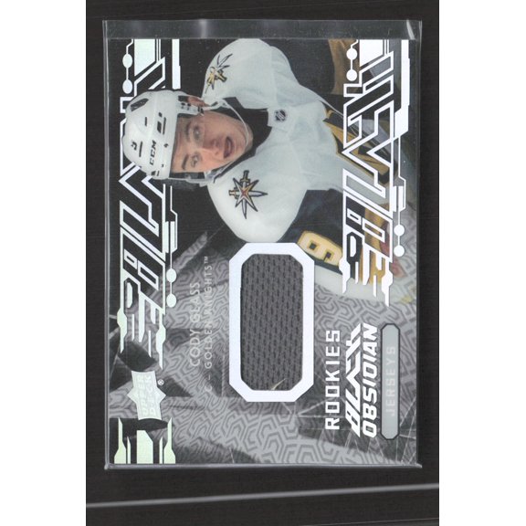 2020 Upper Deck Black Obsidian Cody Glass #OJ-CG Jersey