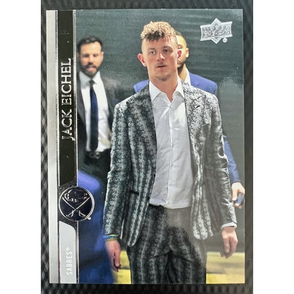 2020 Upper Deck Series 1 Jack Eichel #21 Suit Limited Edition Parallel/Variety Insert
