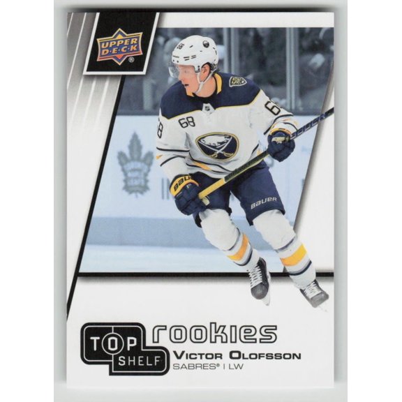 2020 Upper Deck Top Shelf Rookies Victor Olofsson #TS-4 Buffalo Sabres NHL Ice Hockey Trading Card