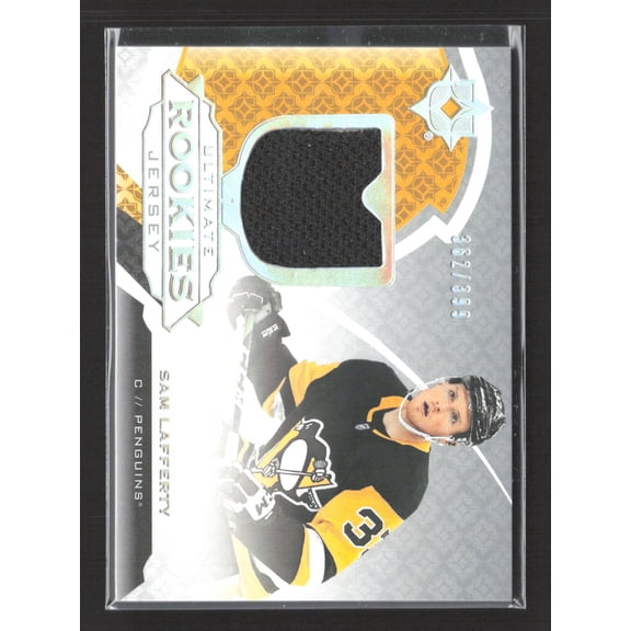 2020 Upper Deck Ultimate Collection Ultimate Rookies Jersey Sam Lafferty #112 Memorabilia Jersey