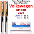 thumbnail image 1 of 2020 Volkswagen Arteon Performance Beam Wipers (Set of 2), 1 of 3