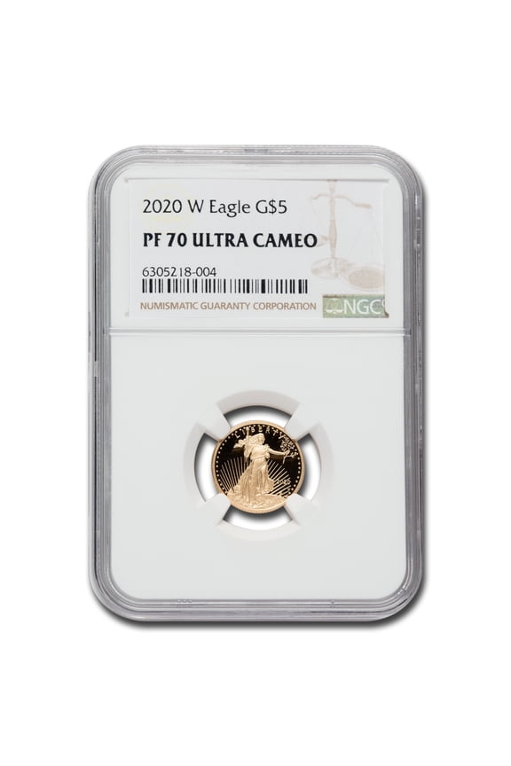 2020-W 1/10 oz Proof Gold Eagle PF-70 UCAM NGC