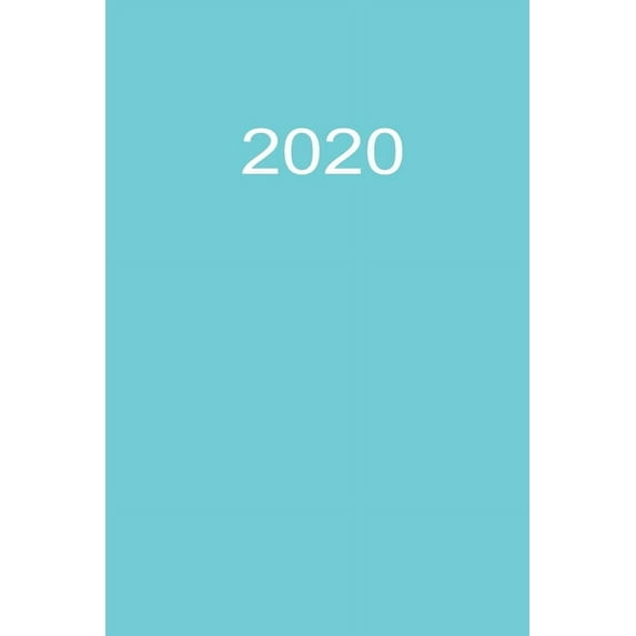 2020: Wochenplaner 2020 A5 Blau, (Paperback)