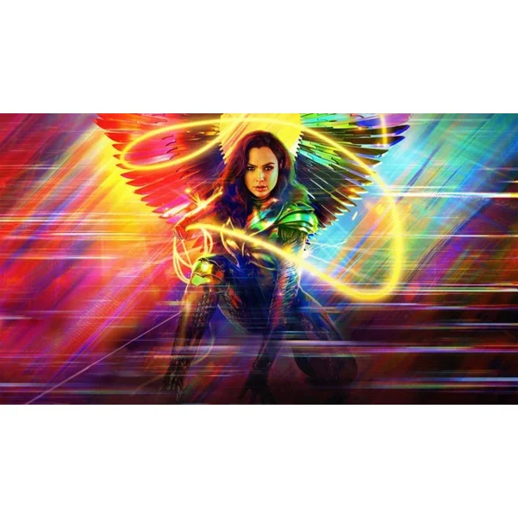 2020 Wonder Woman 1984 Movie Poster Gal Gadot Chris Pine Pedro Pascal Dc UNFRAMED PAPER POSTER