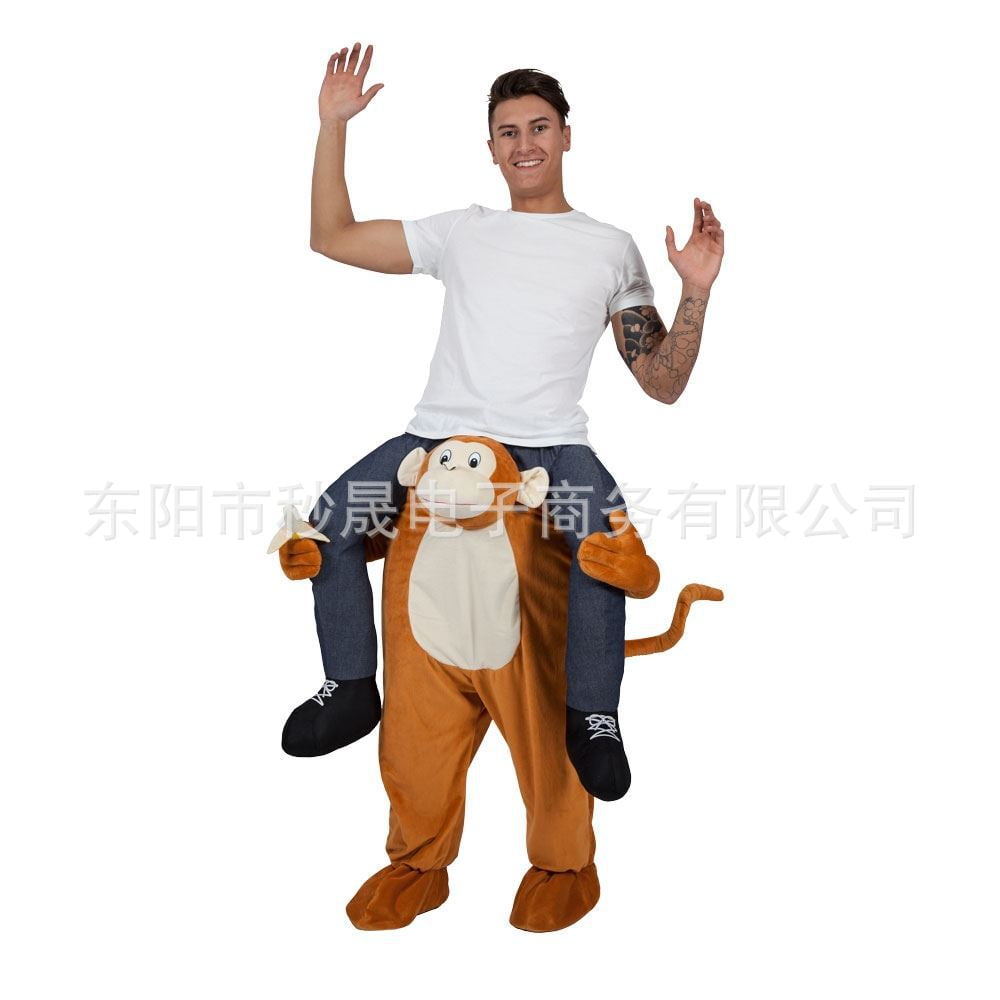 2020 source factory new animal doll fake leg pants Weibo spoof clothing
