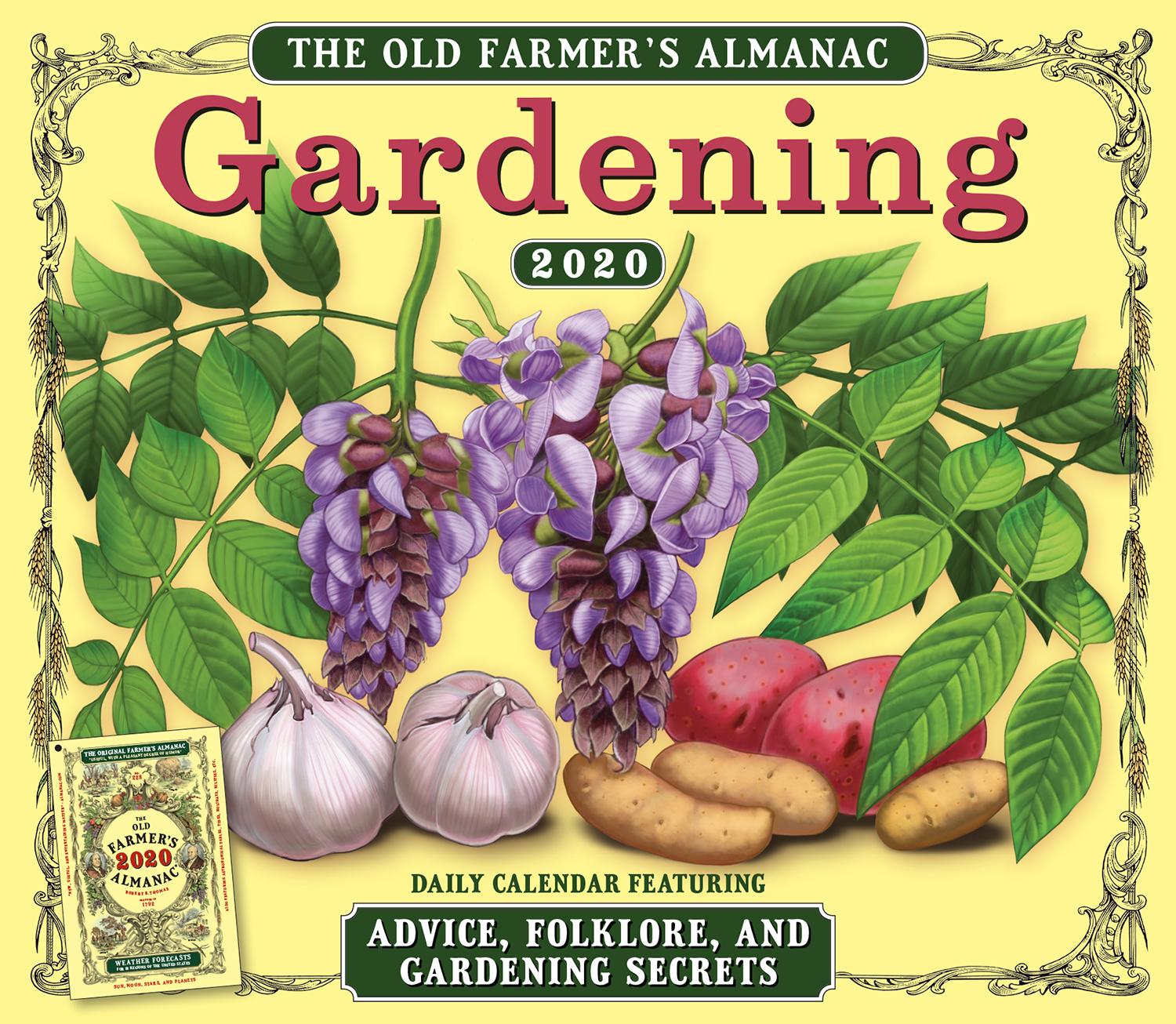 2020 the Old Farmer's Almanac Gardening Boxed Daily Calendar By