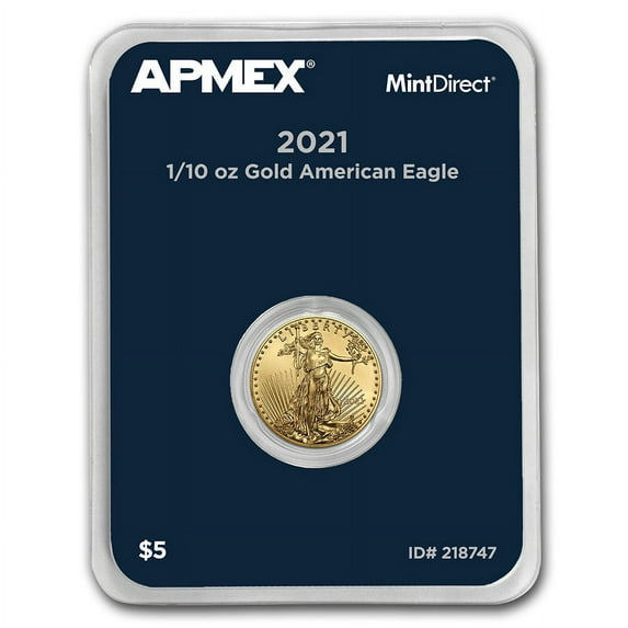 2021 1/10 oz American Gold Eagle (MintDirect® Single)