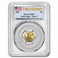 thumbnail image 1 of 2021 1/10 oz American Gold Eagle (Type 2) MS-69 PCGS (FS®), 1 of 4