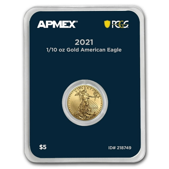 2021 1/10 oz Gold Eagle (Type 1) (MD® Premier + PCGS FS®)