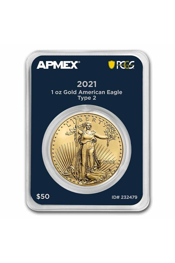 2021 1 oz Gold Eagle (Type 2) (MD Premier + PCGS FirstStrike)