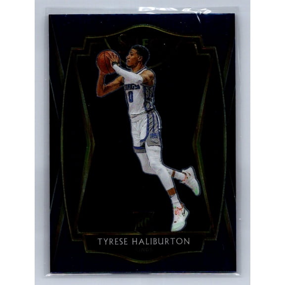 2021 2020-21 Panini Select Premier Level Tyrese Haliburton #189 Retail Blue