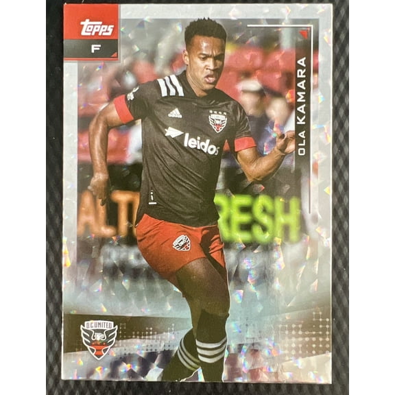 2021 2020-21 Topps Chrome BVB Borussia Dortmund Ola Kamara Silver