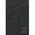 thumbnail image 1 of 2021 2022: AGENDA semainier, 1 semaine sur deux pages, de Juin 2021 à Juin 2022, Format (15,24 * 22,86 cm) couleur: noir plumes (Paperback), 1 of 1