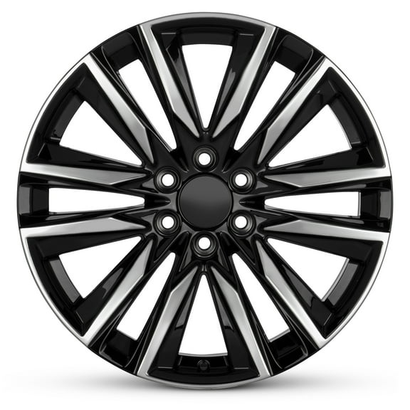 2021-2023 Cadillac Escalade New 22" Polished Charcoal Replacement Wheel Rim