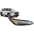 thumbnail image 2 of For Nissan Rogue 2021-2023 Left Side Daytime Running Light DRL With Halogen Signal - SEBLAFF, OE 26125-6RR0A 2 of 6