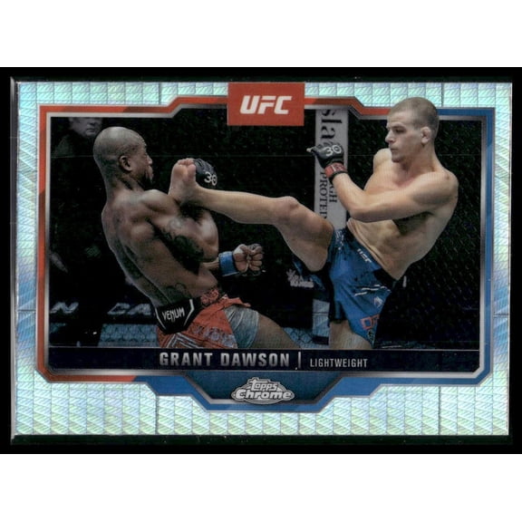 2021 2025 Topps Chrome UFC Grant Dawson #22 Prism Refractor