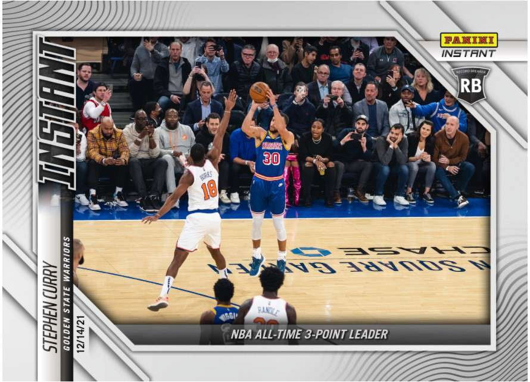 2021-22 Instant Basketball Stephen Curry Trading Card (NBA
