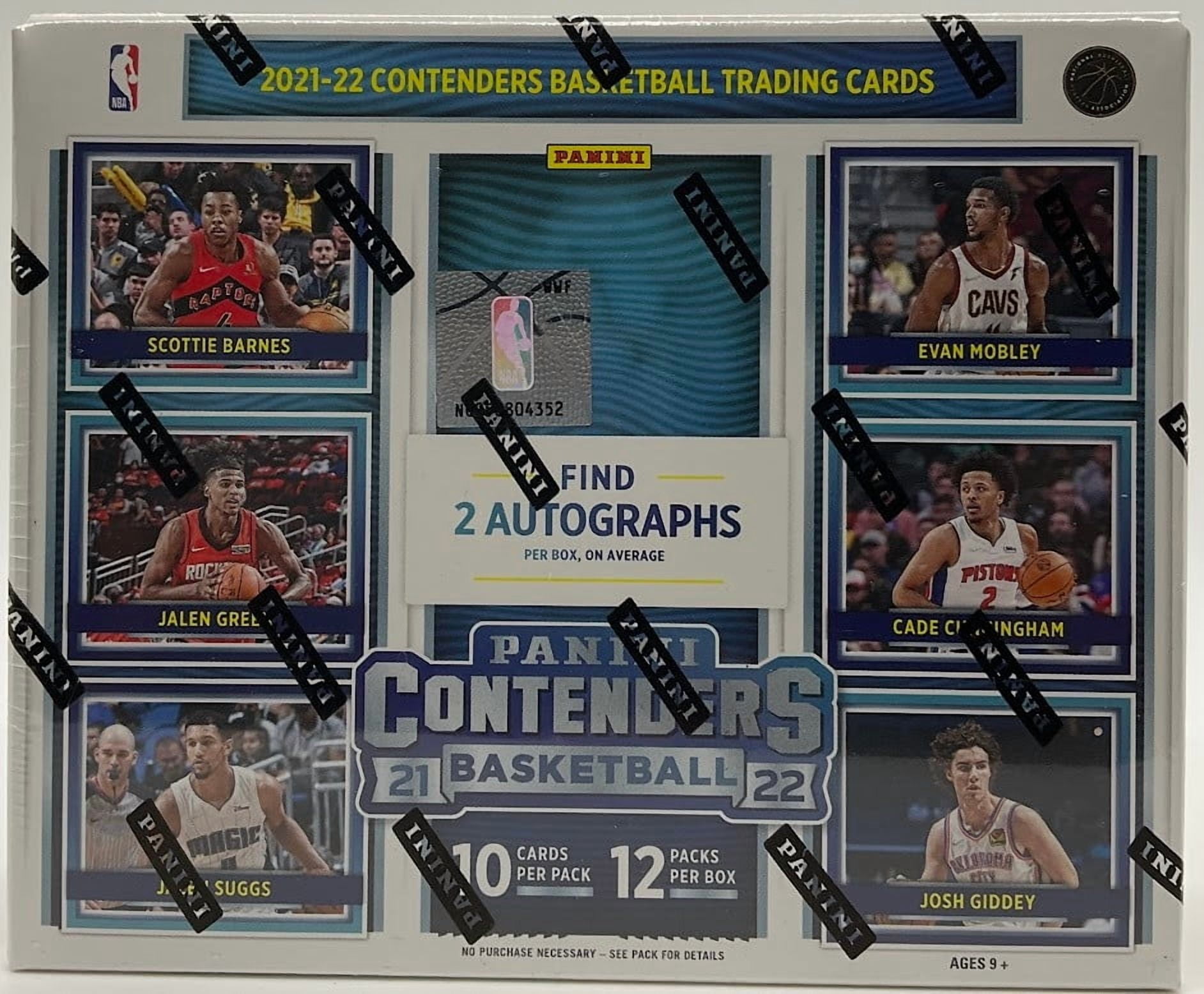 2021-22 Panini Contenders Basketball Hobby Box