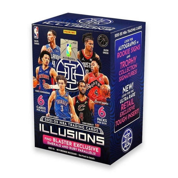 2021-22 Panini Illusions Basketball 6-Pack Blaster Box