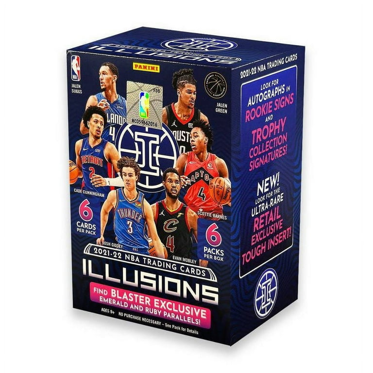 NBA 2021-22 Panini Illusions Basketball Blaster Box Trading Cards