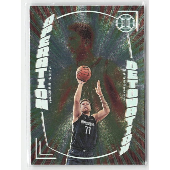 2021-22 Panini Illusions Luka Doncic #7 Operation Detonation